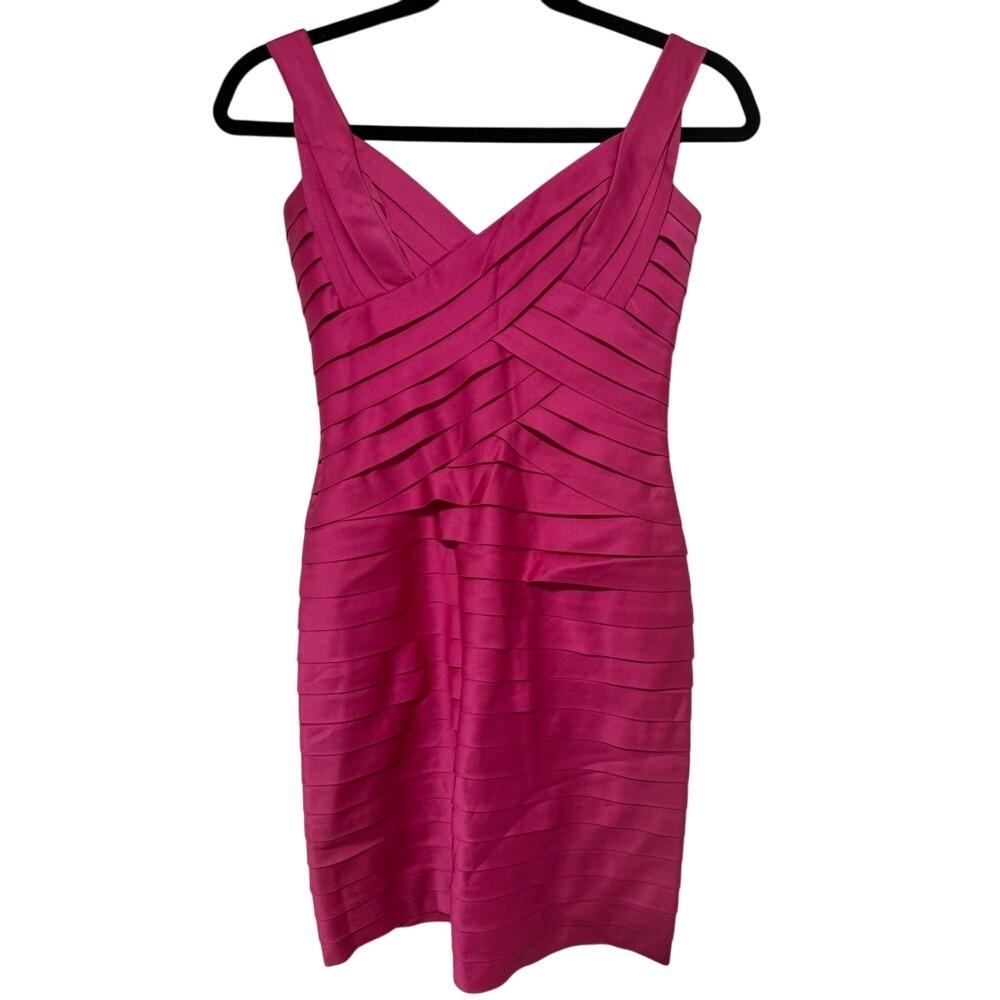 BCBGMaxAzria Fuchsia Mini Dress